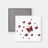 Vlinders | Magneet (Voorkant / Achterkant)