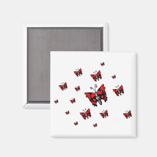 Vlinders | Magneet (Voorkant / Achterkant)
