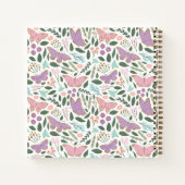 Vlinders Mama naar Baby shower Gastenboek Notitieboek (Achterkant)