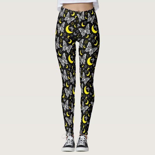 Vlinders & Manen Leggings (Voorkant)