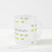 Vlinders Matglas Koffiemok (Voorkant rechts)