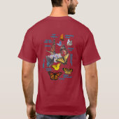 vlinders met cirkel driehoek 26 t-shirt (Achterkant)