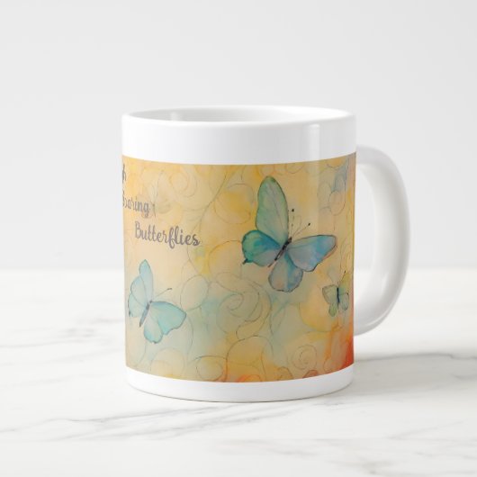 Vlinders met hoge Mok (Voorkant rechts)