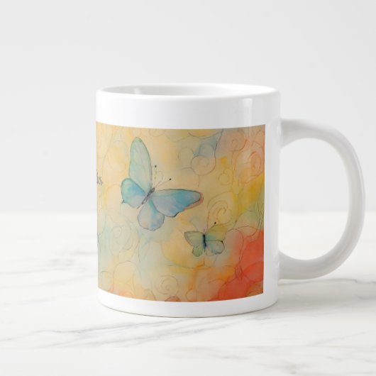 Vlinders met hoge Mok (Rechts)