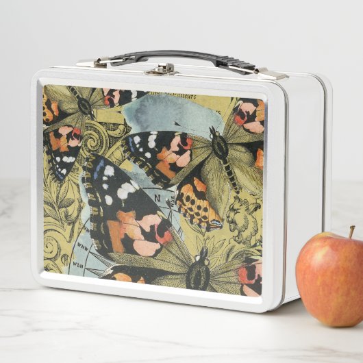  vlinders met ontledingsstijl (In situ)