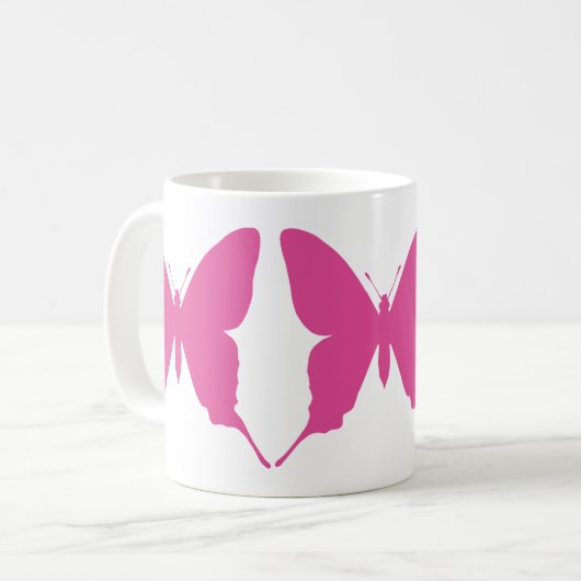 Vlinders Mok (Voorkant links)