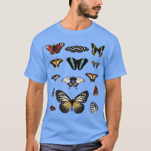  Vlinders Moten Insecten Entomologie Entom T-shirt
