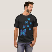 Vlinders natuur t-shirt (Voorkant volledig)