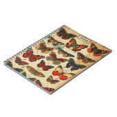 Vlinders  notitieboek (Linkerzijde)