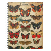 Vlinders  notitieboek (Voorkant)