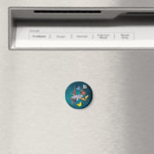 vlinders nuchterheid symbool ronde magneet (Insitu (Vaatwasser))