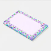 Vlinders omlijst Sticky Notes (Schuin)