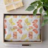 Vlinders (Ontwerp 50 Geel/Oranje Serie) Tissuepapier (Geschenk)