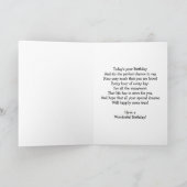 Vlinders ontwerp gepersonaliseerde 12e verjaardag kaart (Binnen)