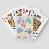 Vlinders ontwerp pokerkaarten (Achterkant)