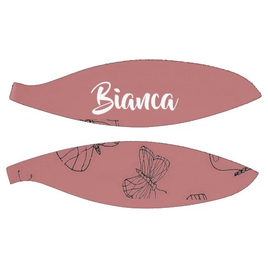 Vlinders op blos patroon basketbal (Panelen)