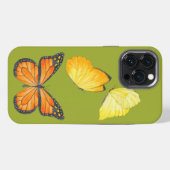 Vlinders op een iPhone Case (A) Hoesje (Achterkant horizontaal)