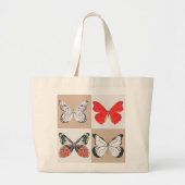 Vlinders op een Jumbo Tas (Voorkant)