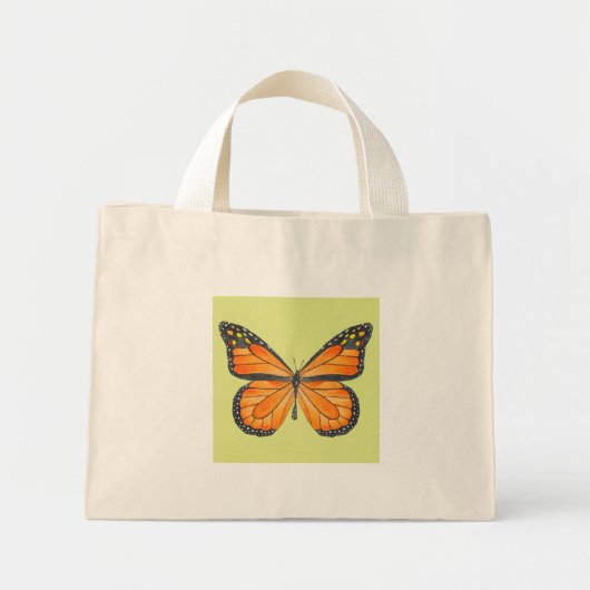 Vlinders op een klein Tas (Voorkant)