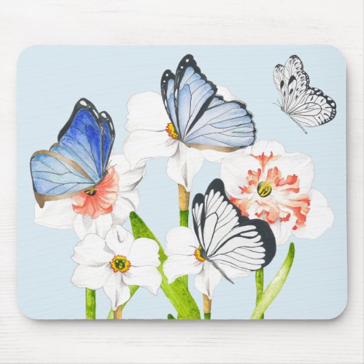 Vlinders op een Muismat (B) (Voorkant)