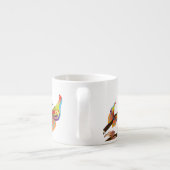 Vlinders op een tak espresso kop (Achterkant)