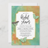 Vlinders op het Southwest Colours Vrijgezellenfees Kaart (Voorkant)