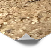 Vlinders op het strand poster (Hoek)