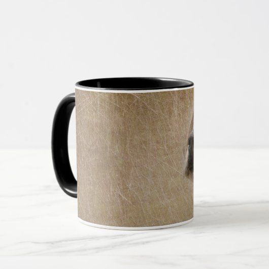 Vlinders op Labrador Retriever Mok (Voorkant links)