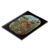 vlinders oranje notitieboek (Linkerzijde)
