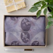 Vlinders Paars Vintage Abstract Hippie Boho Tissuepapier (Geschenk)