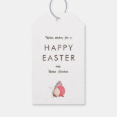 vlinders paascadeau Labels Cadeaulabel (Achterkant)