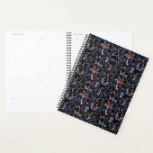Vlinders Paddenstoelen & Botanische Maangepatronee Planner (Display)