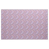Vlinders & Paddenstoelen op Paarse Stof (Yard (91,4 cm))
