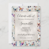  vlinders parel kaart (Voorkant)