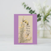 vlinders Pasen Briefkaart (Staand voorkant)