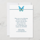 Vlinders Patroon Aangepaste Kleuren Grafische Fees Kaart (Voorkant)