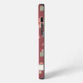 Vlinders Patroon Custom Fun Inspirivity iPhone Hoesje (Linkerkant)