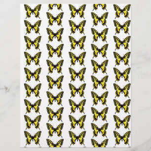Vlinders patroon origamipapier
