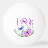 Vlinders Ping Pong Ball (Achterkant)