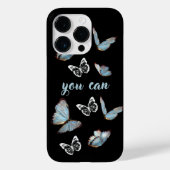 Vlinders positieve wijziging offerte iPhone Case (Achterkant)