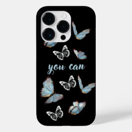 Vlinders positieve wijziging offerte iPhone Case