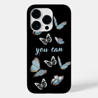 Vlinders positieve wijziging offerte iPhone Case