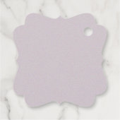 Vlinders Prinses Tiara Kroon Squiggle Quince Bedankjes Labels (Achterkant)