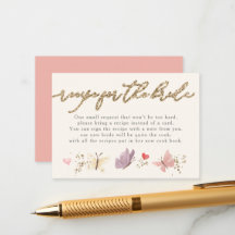 Vlinders recept voor de bruid Vrijgezellenfeest