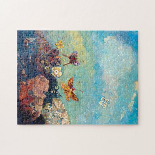 Vlinders, Redon Legpuzzel (Horizontaal)