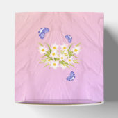 Vlinders Regenboog Bloem 17e Verjaardagsfeest Bedankdoosjes (Bovenkant)