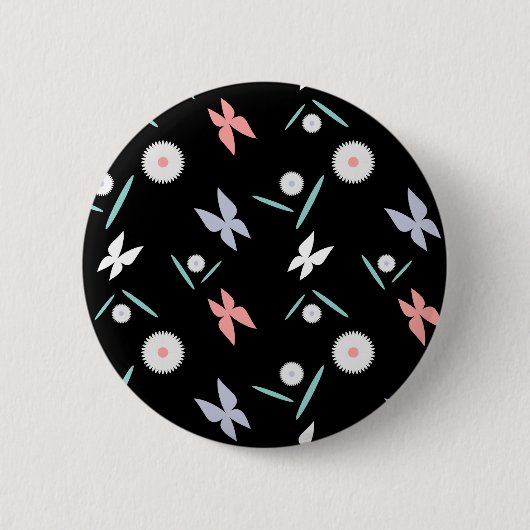 Vlinders Ronde Button 5,7 Cm (Voorkant)