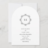 Vlinders Rondom Trouw Uitnodiging (Voorkant)