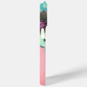 VLINDERS, ROZE TEAL ROZEN EN ANEMONEBLOEMEN Case-Mate iPhone CASE (Achterkant / Rechts)