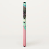 VLINDERS, ROZE TEAL ROZEN EN ANEMONEBLOEMEN Case-Mate iPhone CASE (Achterkant / rechts)